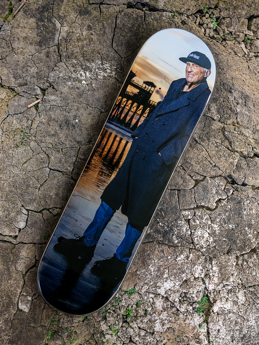 Oceanside Trenchcoat Guy Skateboard Deck | Limited Edition